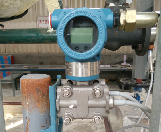 壓力變送器施工現(xiàn)場圖